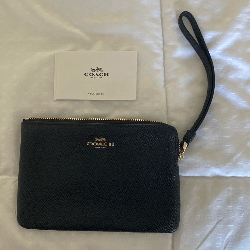 Coach coin purse wristlet